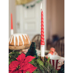 Свечи Party Deco "Санта", 2 шт